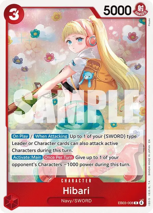 Hibari card art