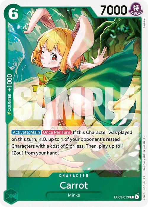 Carrot card art
