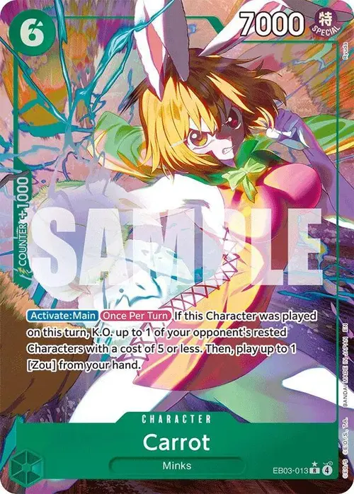 Carrot (Alternate Art) card art