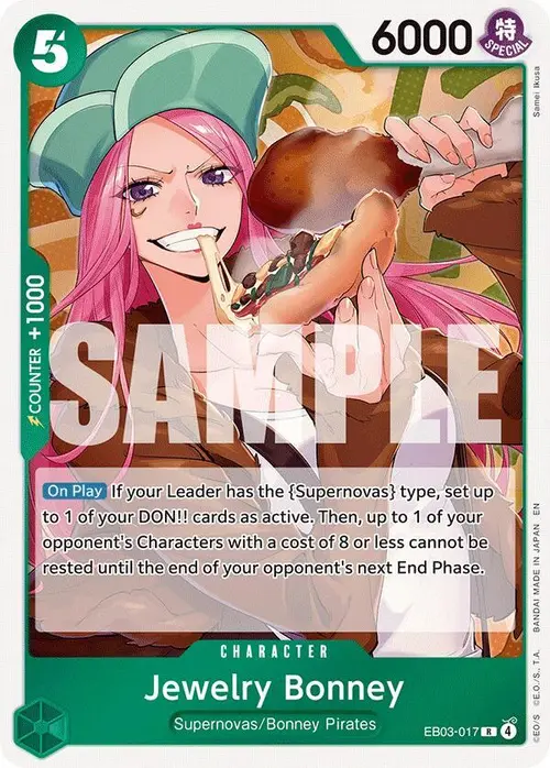 Jewelry Bonney card art