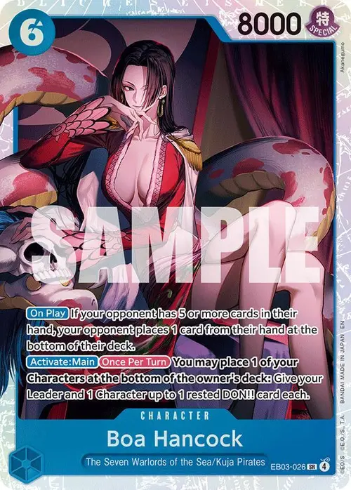 Boa Hancock card art