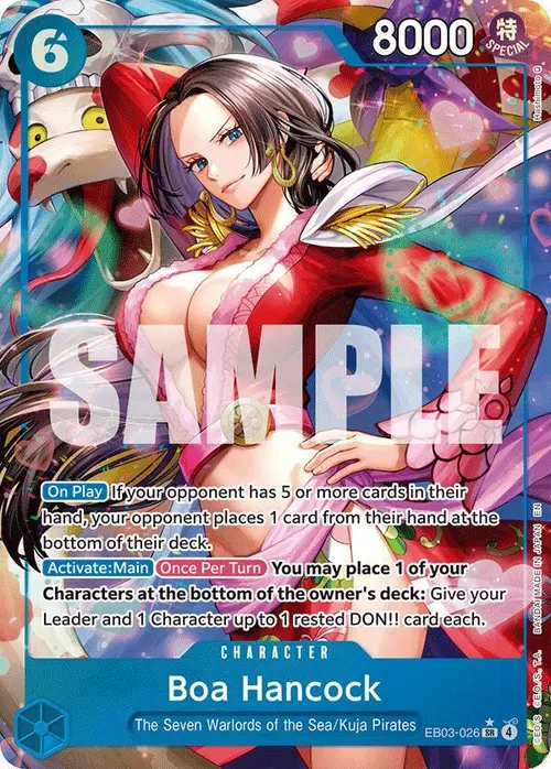 Boa Hancock (Alternate Art) card art