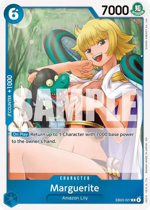 Marguerite card art