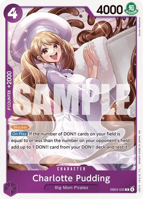 Charlotte Pudding card art