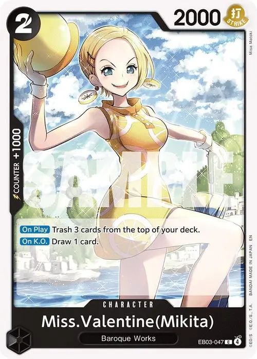 Miss.Valentine(Mikita) card art