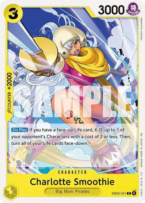 Charlotte Smoothie card art