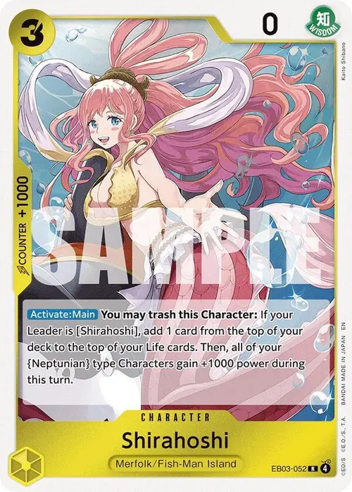 Shirahoshi card art