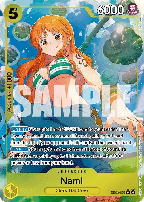 Nami (053) (Alternate Art) card art