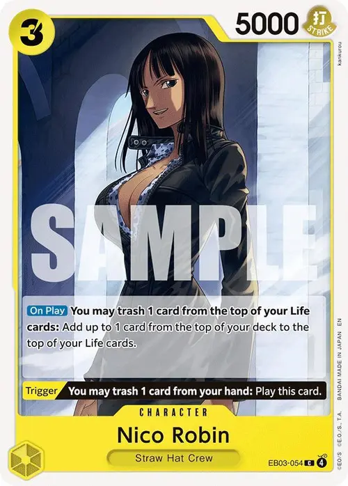 Nico Robin (054) card art