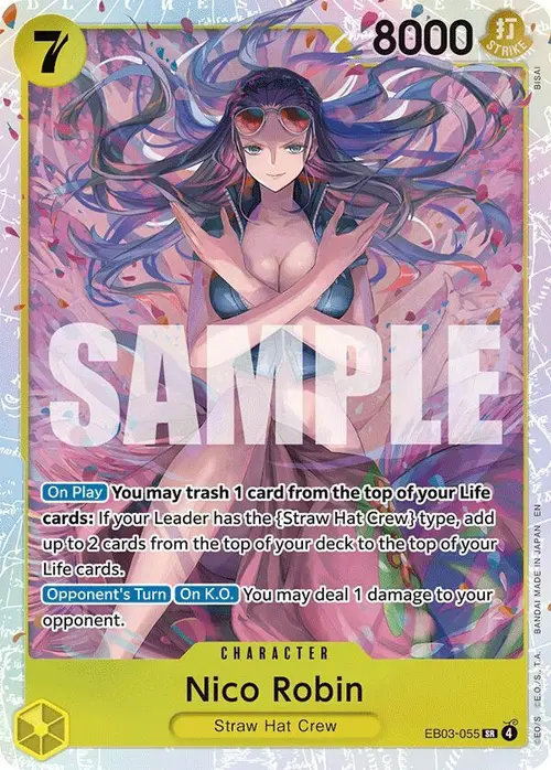 Nico Robin (055) card art