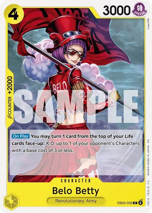 Belo Betty card art