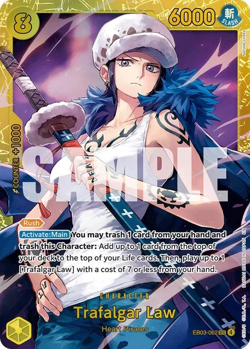 Trafalgar Law card art