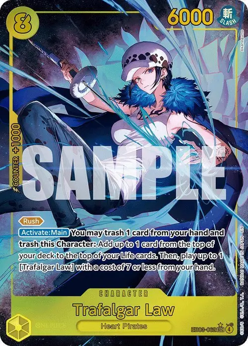 Trafalgar Law (Alternate Art) card art