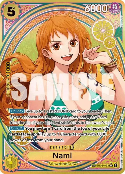 Nami (053) (SP) card art