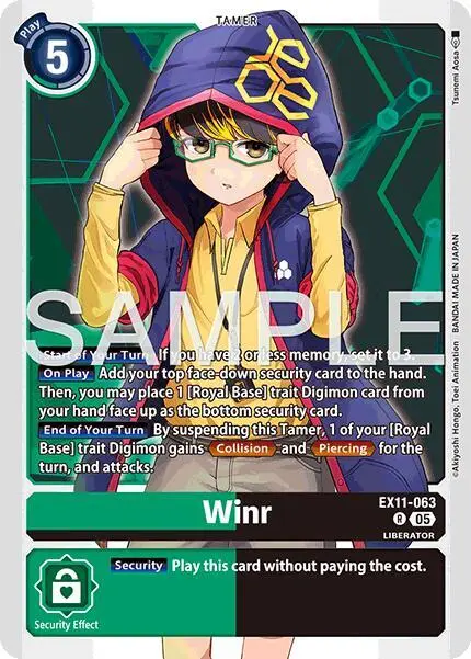 Winr card art