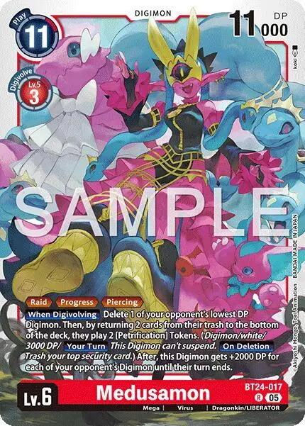 Medusamon card art