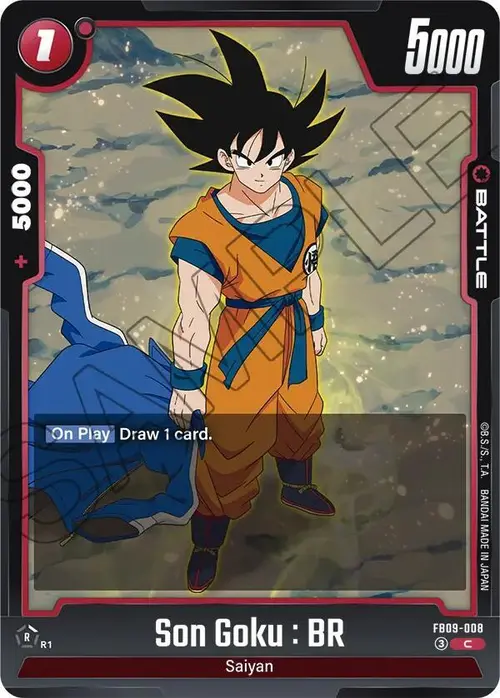 Son Goku : BR card art