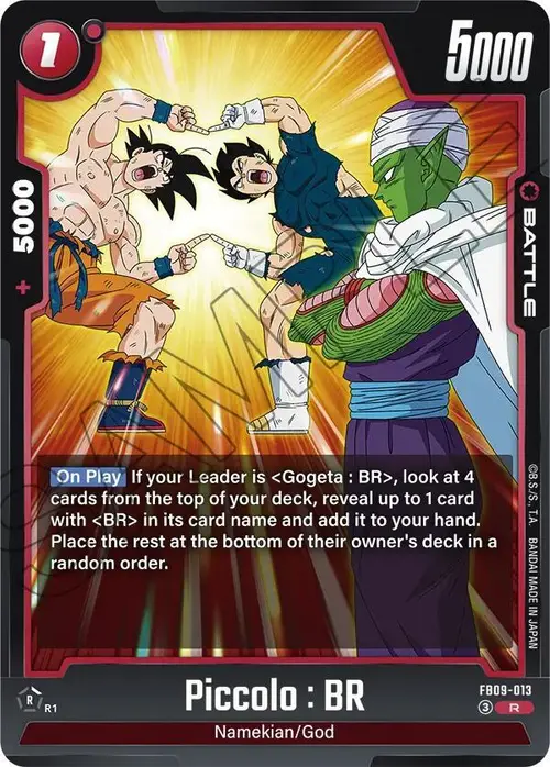 Piccolo : BR card art