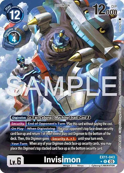Invisimon (Box Topper) card art