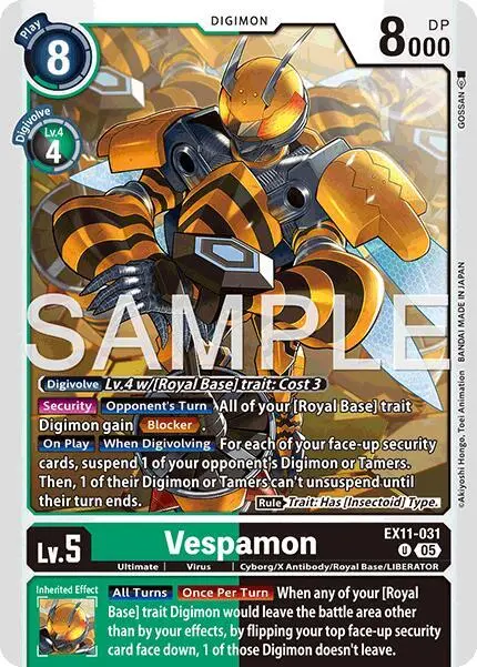 Vespamon card art