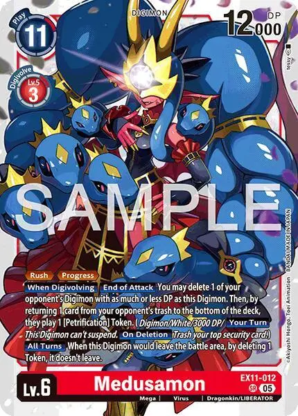 Medusamon card art