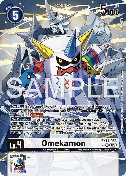 Omekamon (Alternate Art) card art