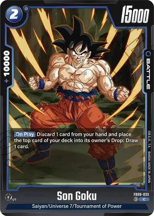 Son Goku card art