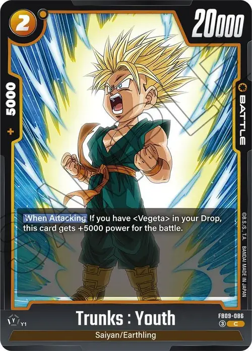 Trunks : Youth card art