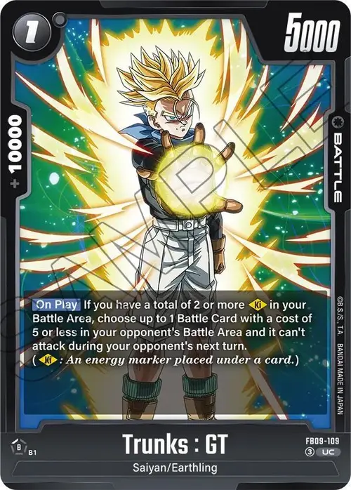 Trunks : GT card art