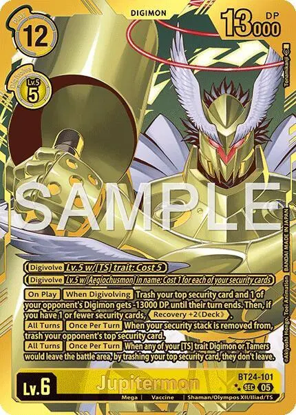 Jupitermon (Rare Pull) card art