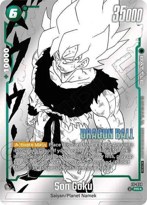 Son Goku (Tournament Pack MANGA ver. SPECIAL) card art