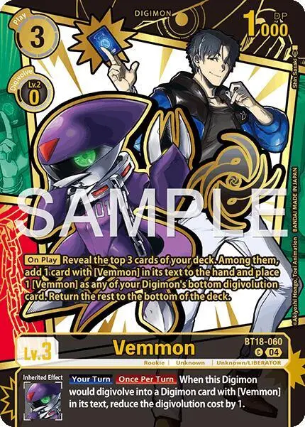 Vemmon (Rare Pull) card art
