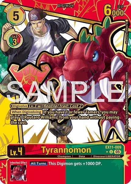 Tyrannomon (Rare Pull) card art