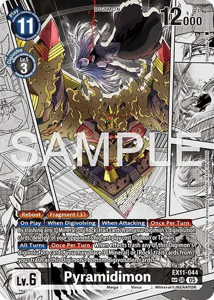 Pyramidimon (SP) card art