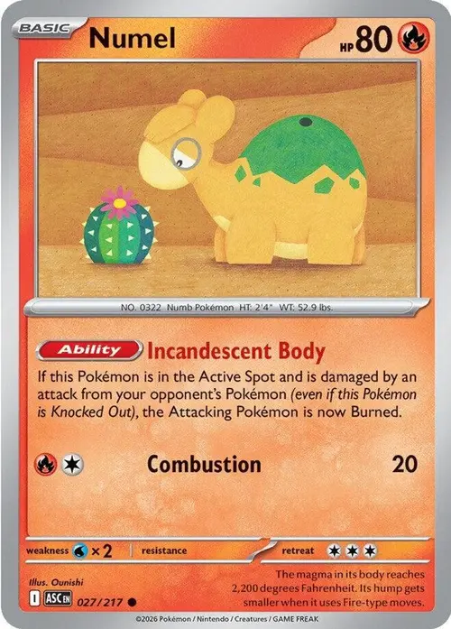 Numel - 027/217 card art