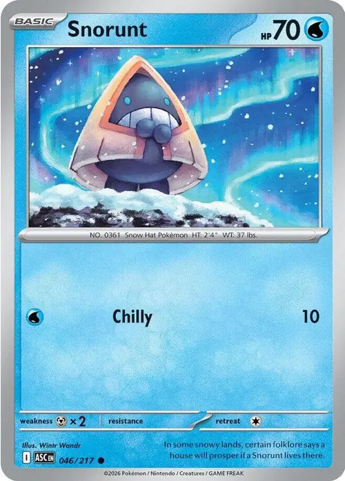 Snorunt - 046/217 card art