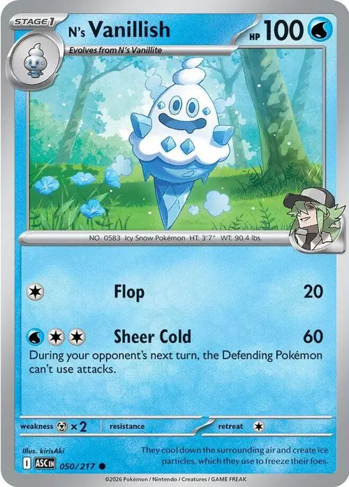 N's Vanillish card art