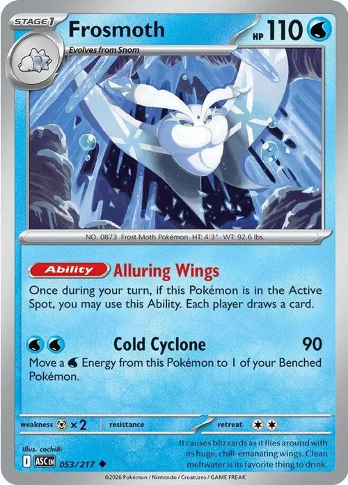 Frosmoth card art