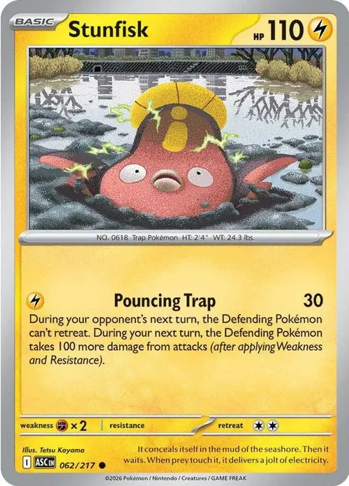 Stunfisk card art