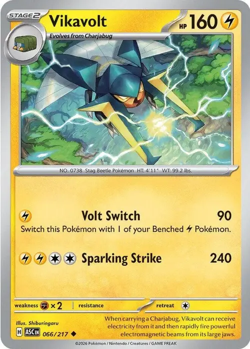 Vikavolt - 066/217 card art