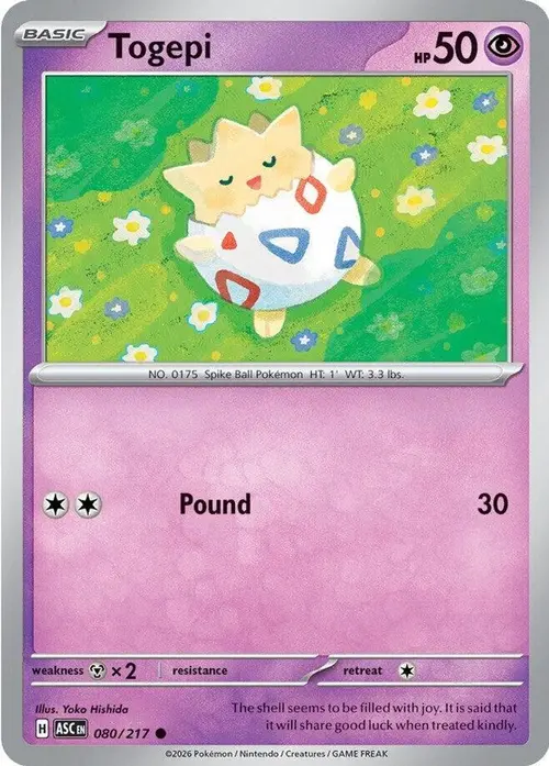 Togepi card art