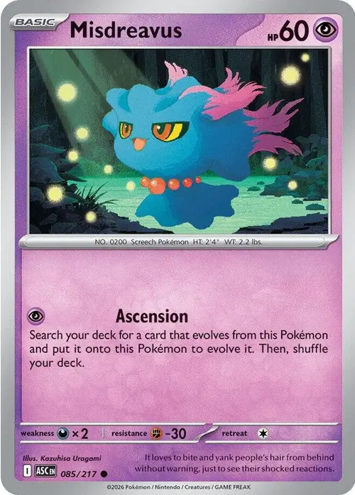 Misdreavus - 085/217 card art
