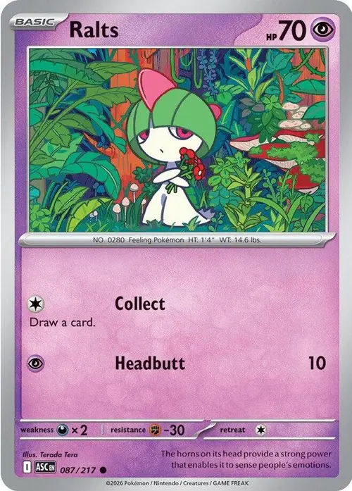 Ralts card art