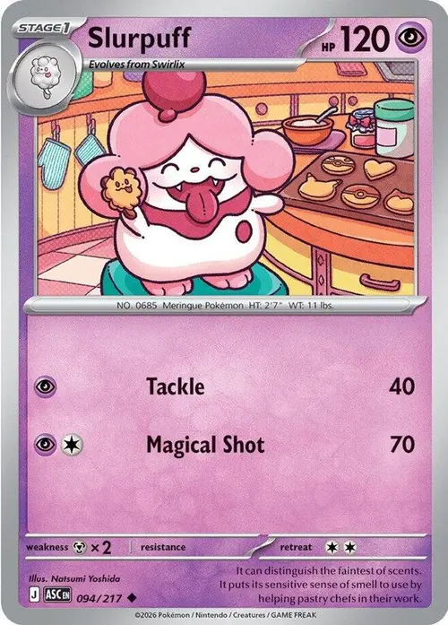 Slurpuff - 094/217 card art