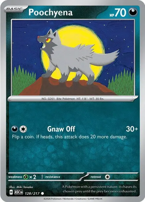 Poochyena card art