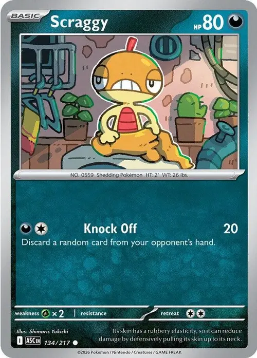 Scraggy card art