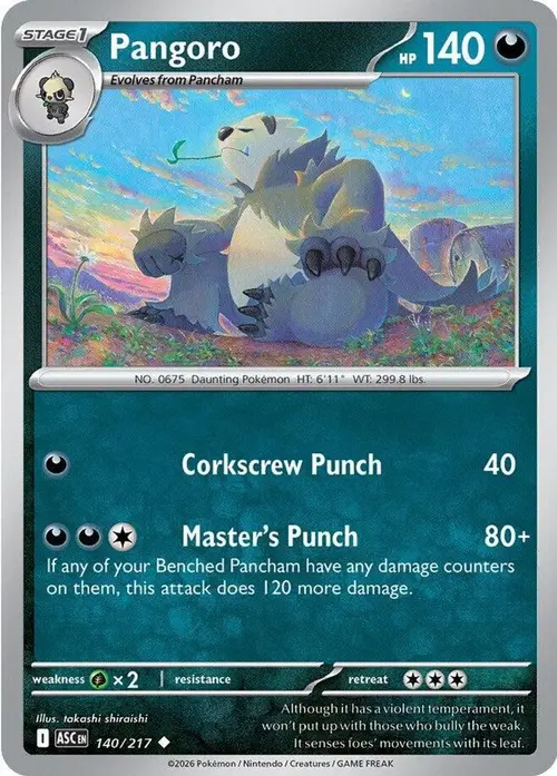 Pangoro card art