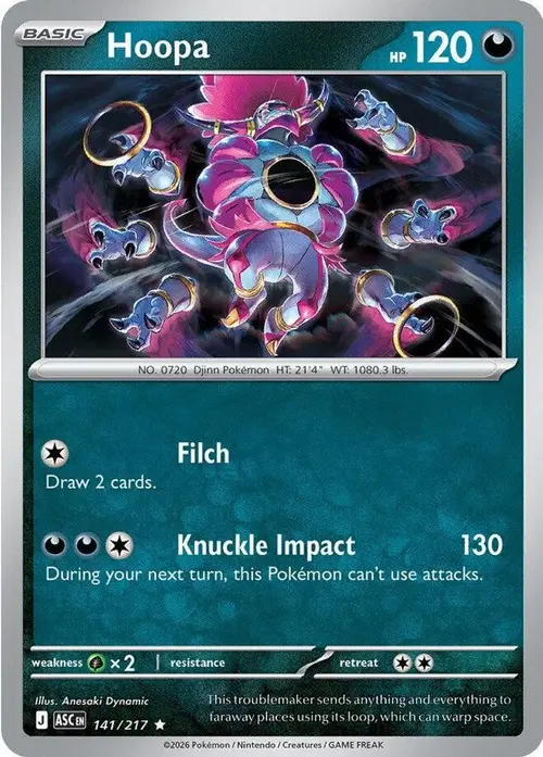 Hoopa card art