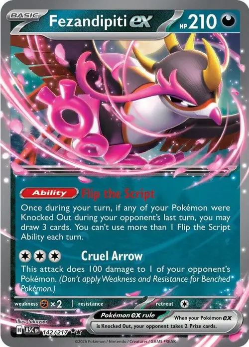 Fezandipiti ex - 142/217 card art