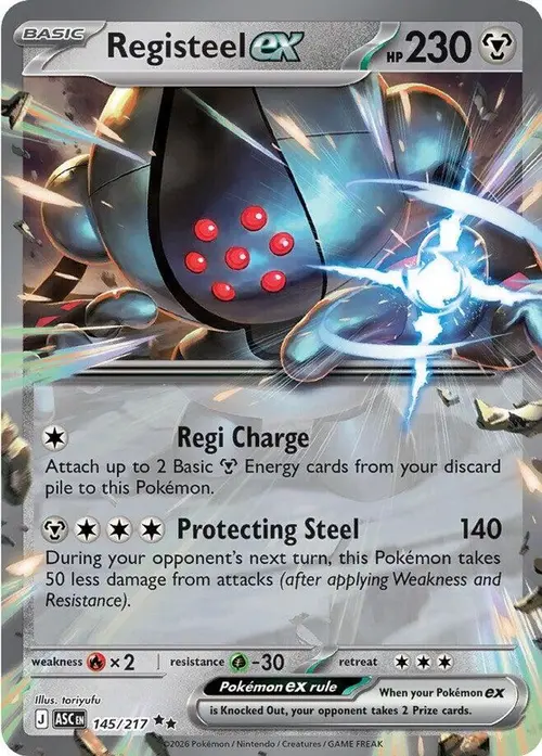 Registeel ex card art